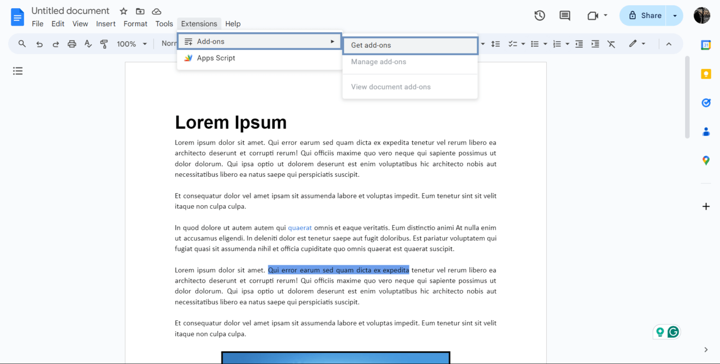 Comment personnaliser Google Docs à l'aide de modules complémentaires ?