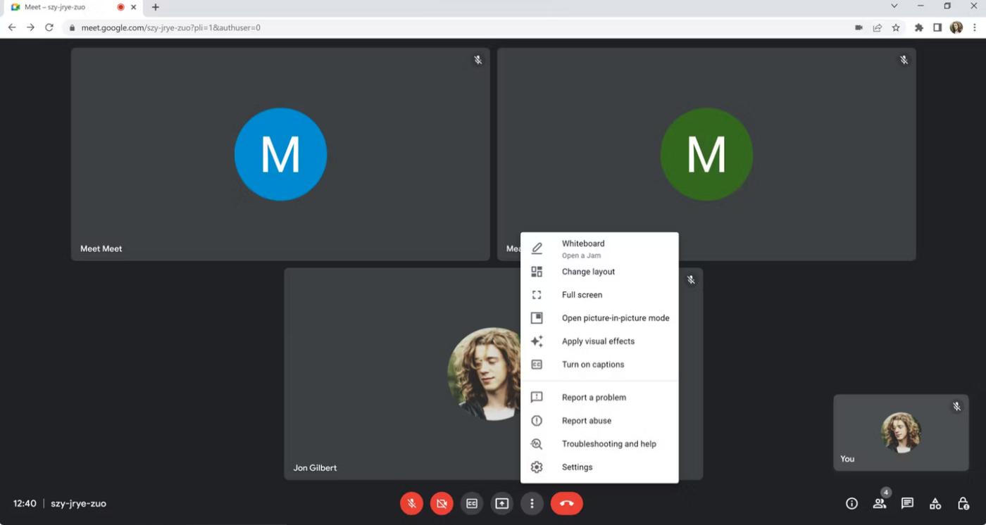 Google Workspace is among Whereby alternatives for real-time collaborative meetings