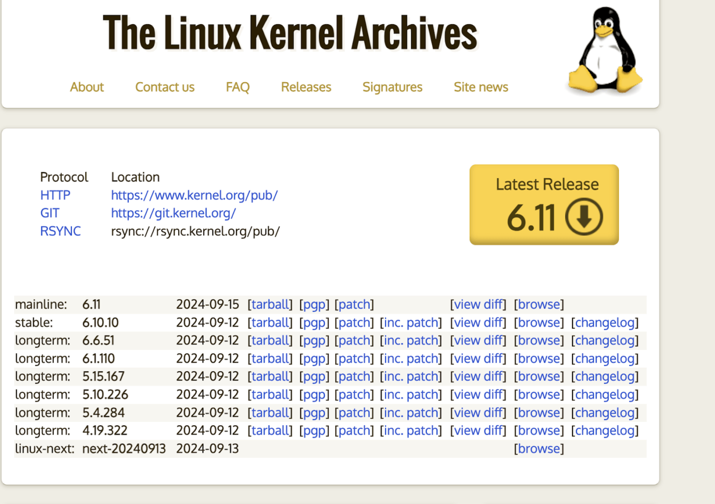 Open Source Projekt: Linux-Kernel