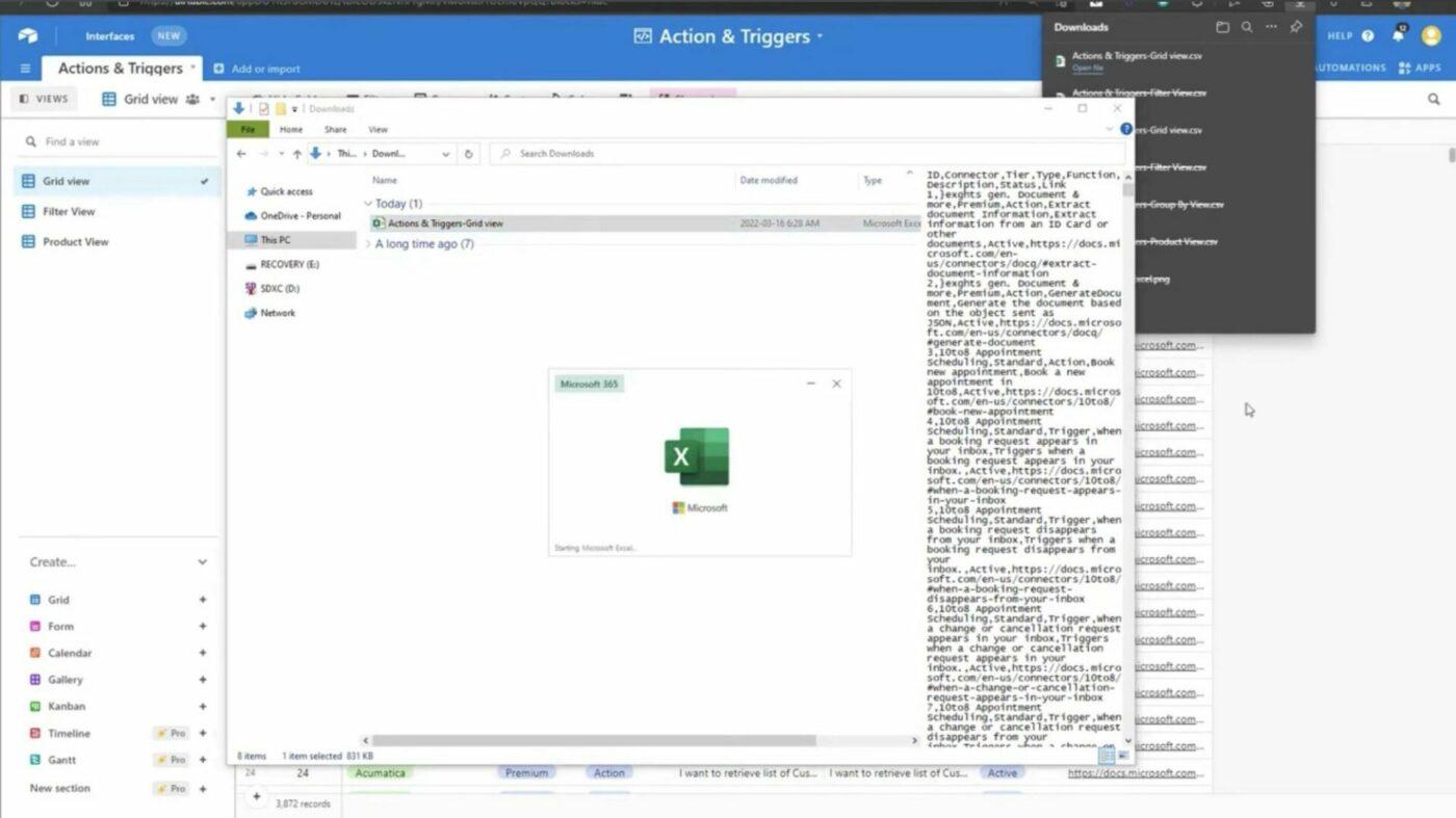 Open the CSV File directly in Excel double-clicking.