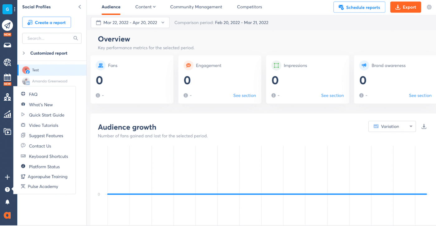 Agorapulse : social media ai tools