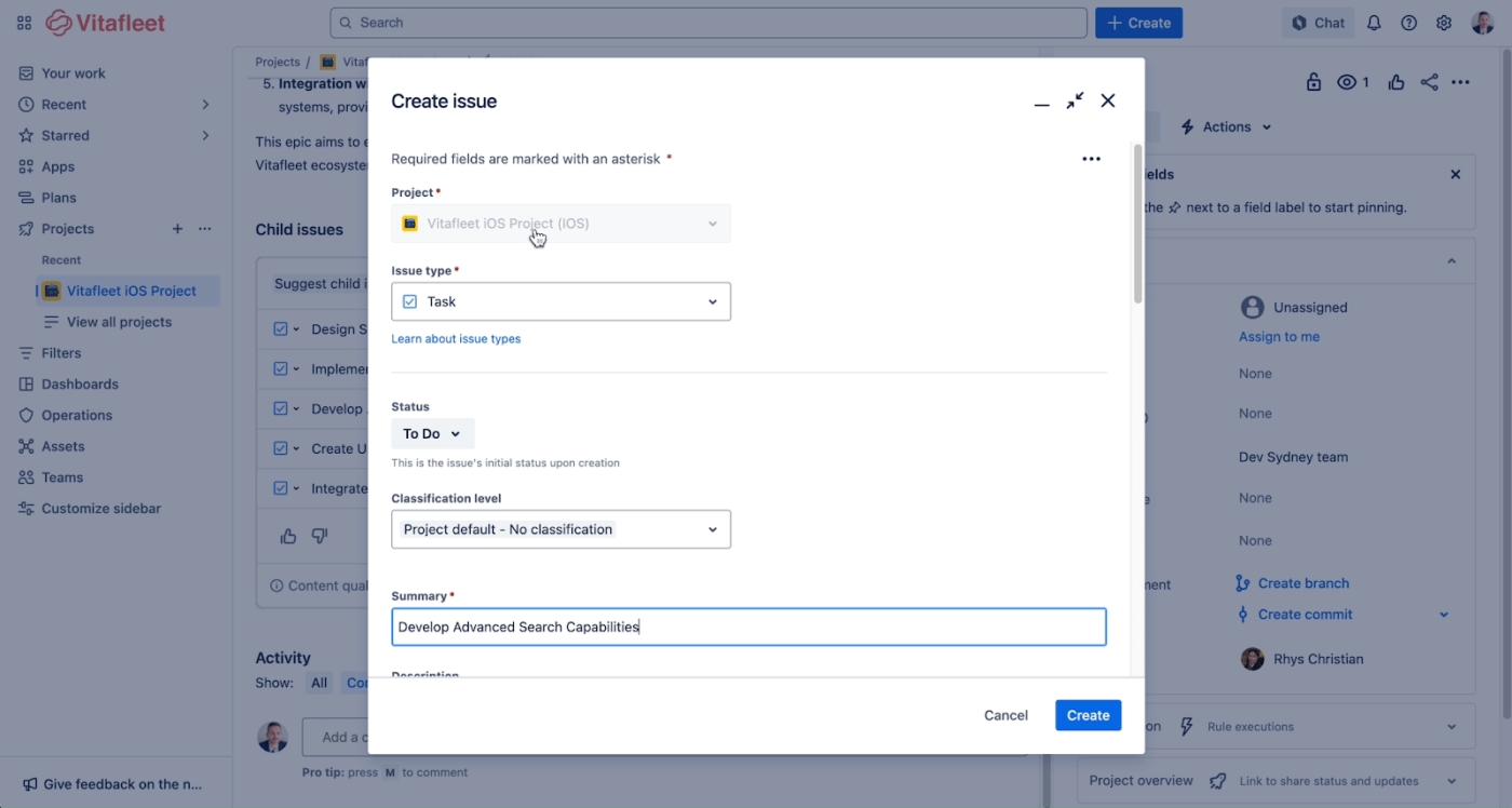 Atlassian Suite alm software