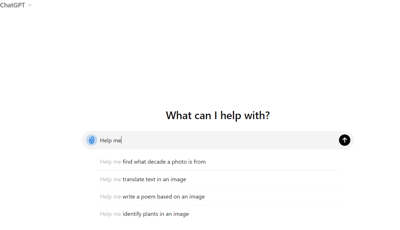 ChatGPT Image interpretation Dashboard: Meta AI vs ChatGPT