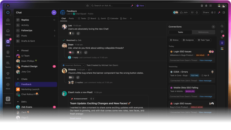 ClickUp Chat