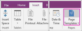 Consistency with templates