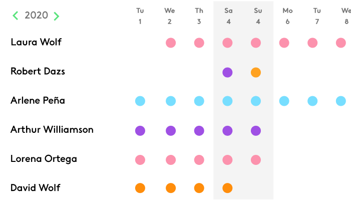 Holiday Management Template : hr excel templates