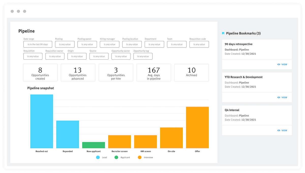 Lever : recruitment crm