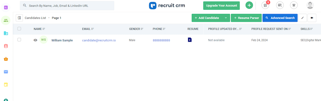 Recruit CRM