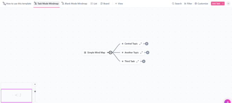 Simple Mind Map