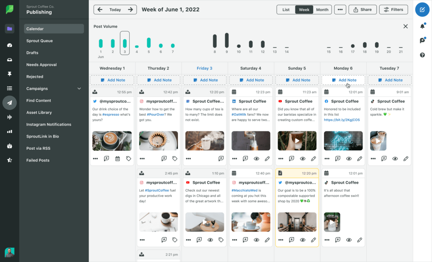 Sprout Social : social media ai tools