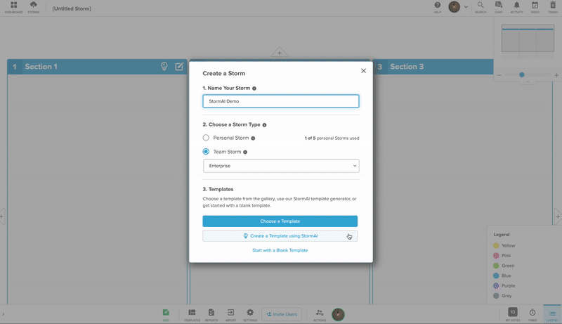 Stormboard : AI Whiteboard Tools