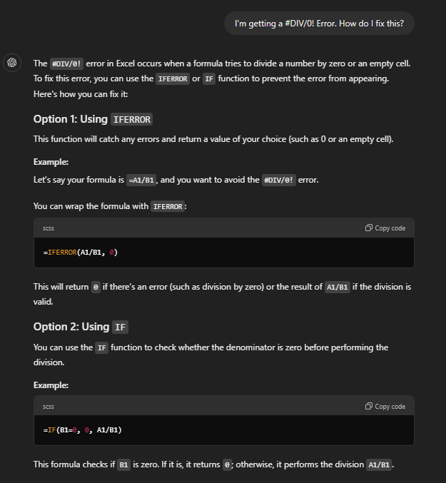 Troubleshooting Excel Errors_How to Use ChatGPT for Excel