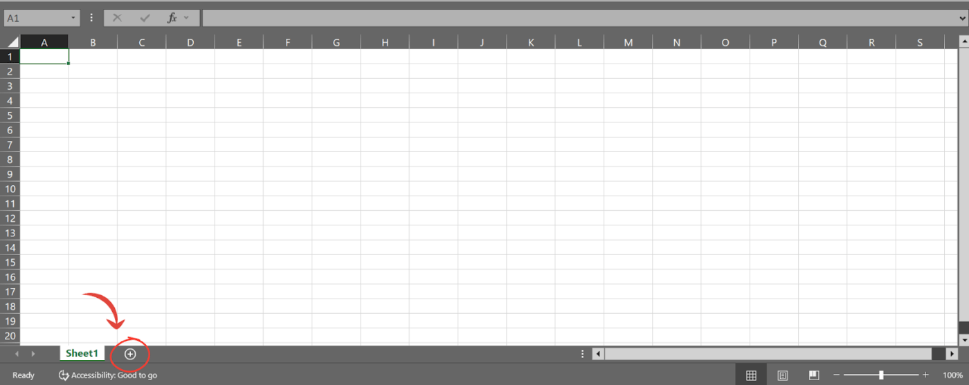 Create a new Excel spreadsheet within an existing one : how to make an Excel spreadsheet