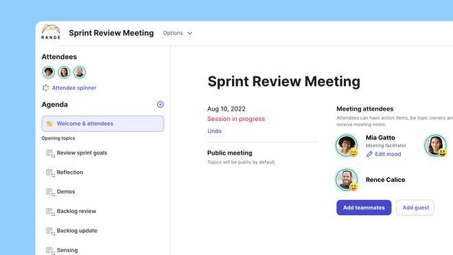 Sprint Review Meeting Template: sprint review template