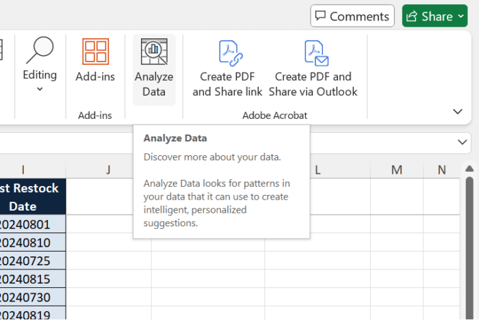 How to Create and Manage Inventory Spreadsheet in Excel
