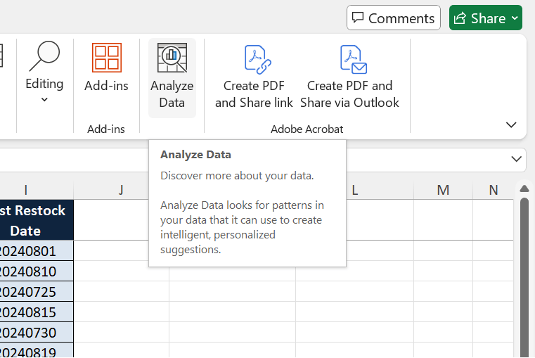 Analyze Data in Excel: How to Manage Inventory in Excel
