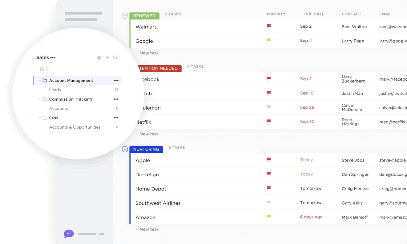 ClickUp CRM