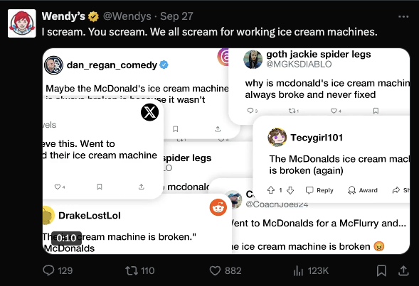 Wendy's Comments