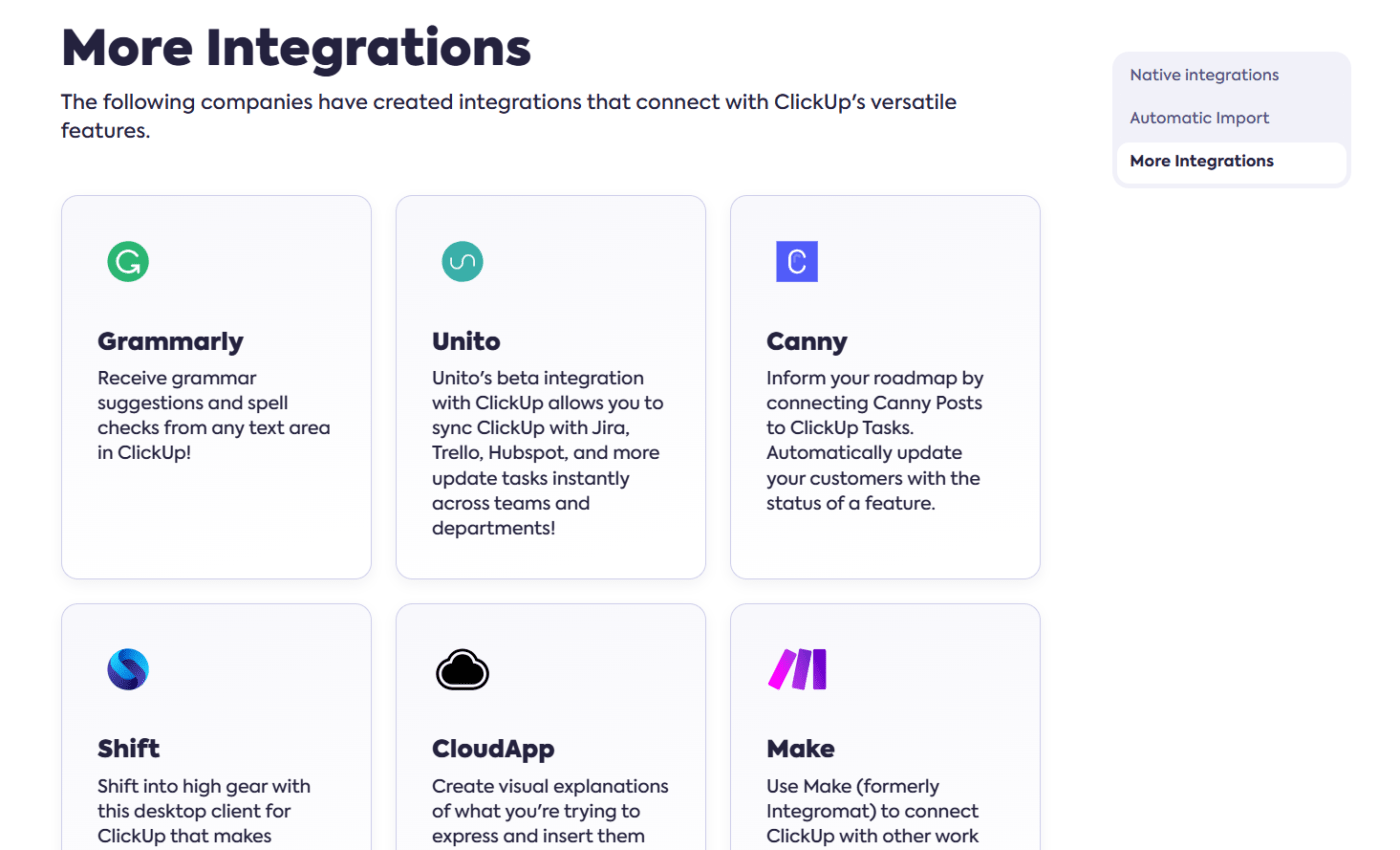 ClickUp Integrations: cohort analysis