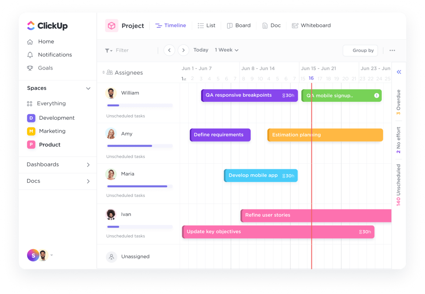 ClickUp’s Agile Project Management Software