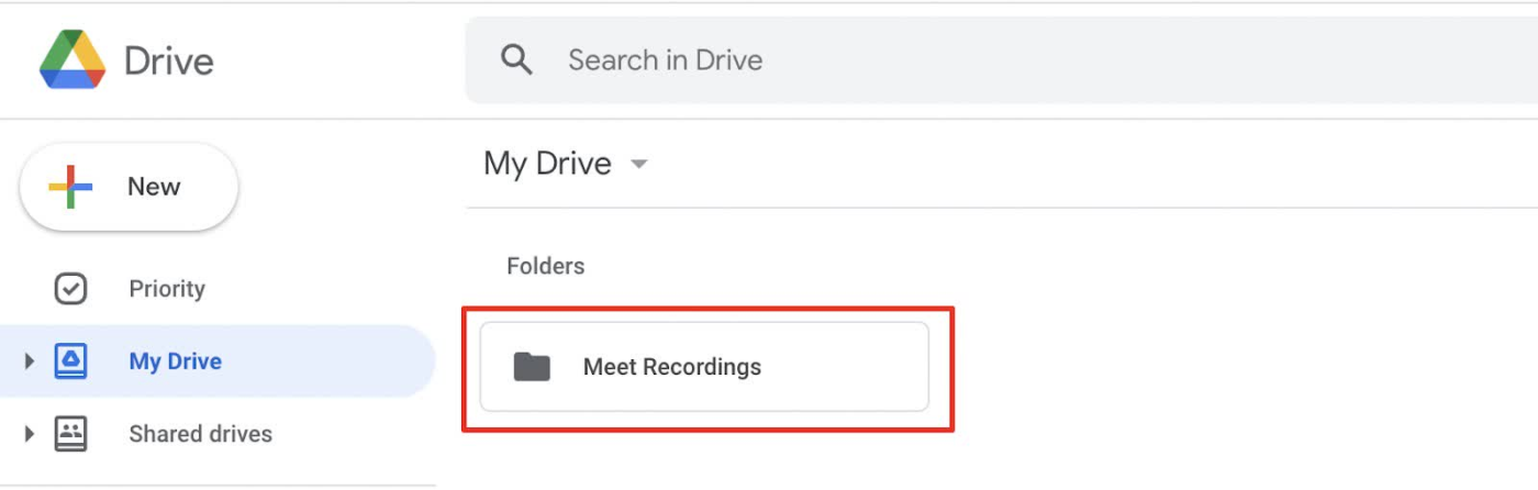 How to locate your recording: how to record google meet 