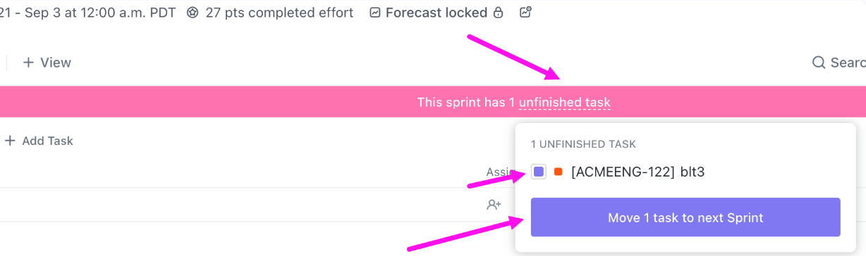 ClickUp Sprint Automations