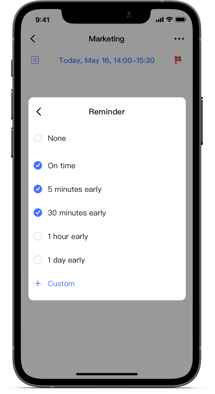 TickTick vs Things 3: Add multiple alerts and reminders in Ticktick