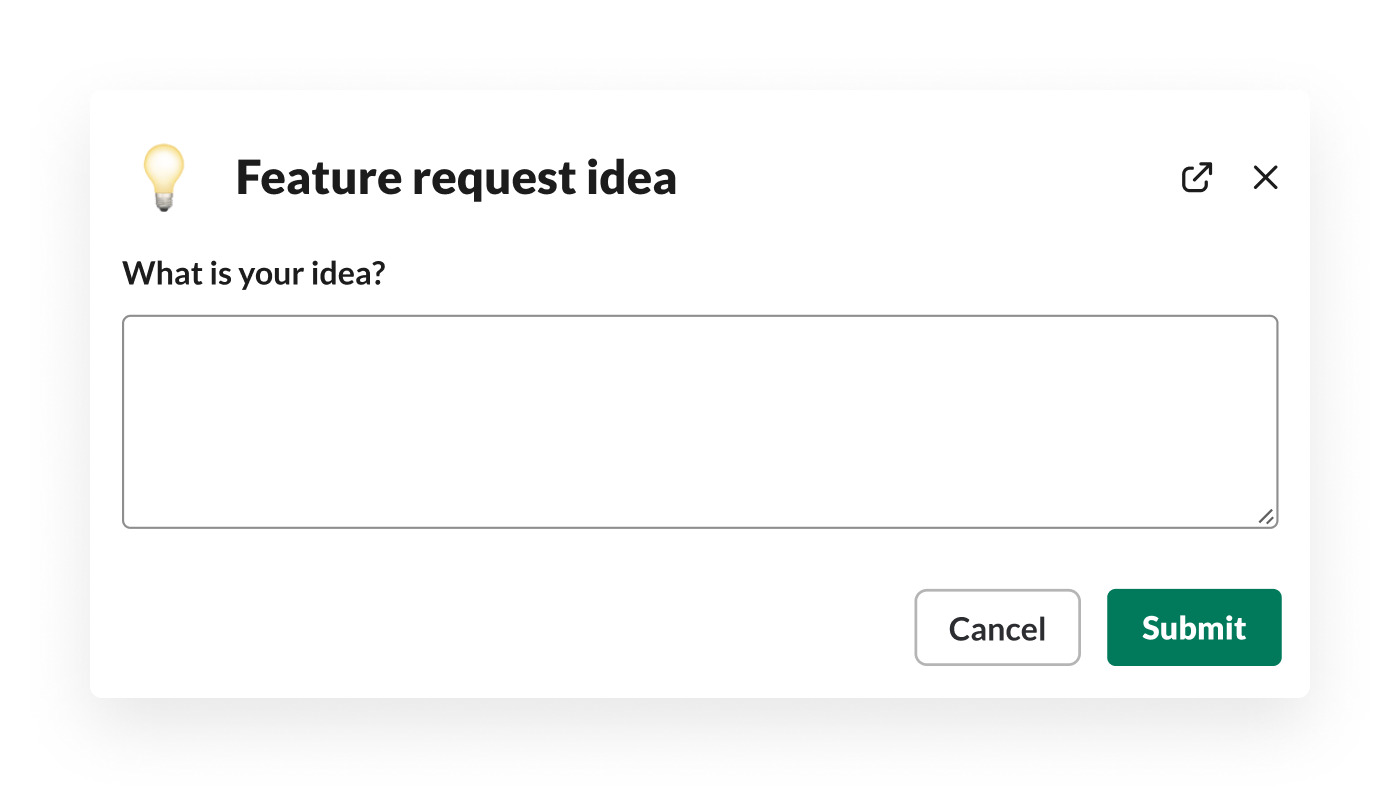 Get feedback without huddle meetings in slack template (s)