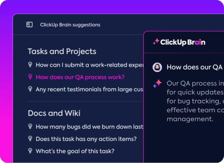 Automate and customize your project updates in ClickUp 