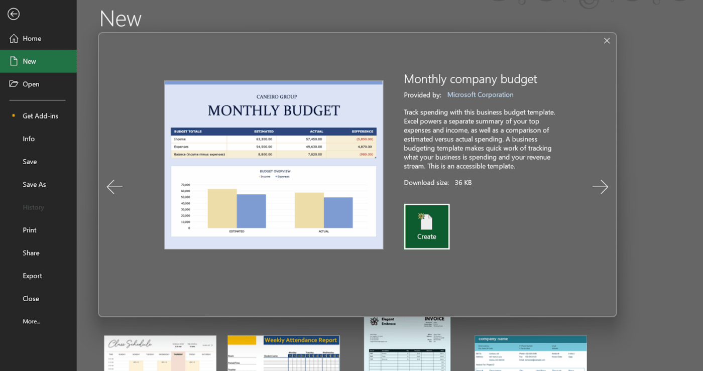 Get pre-built spreadsheets with customizable column headers : how to make an Excel spreadsheet