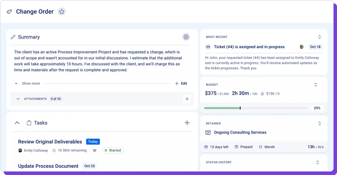 Accelo : crm for accountants