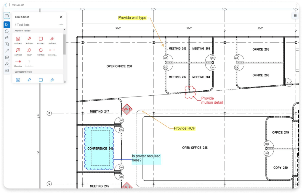 Bluebeam: construction document management software