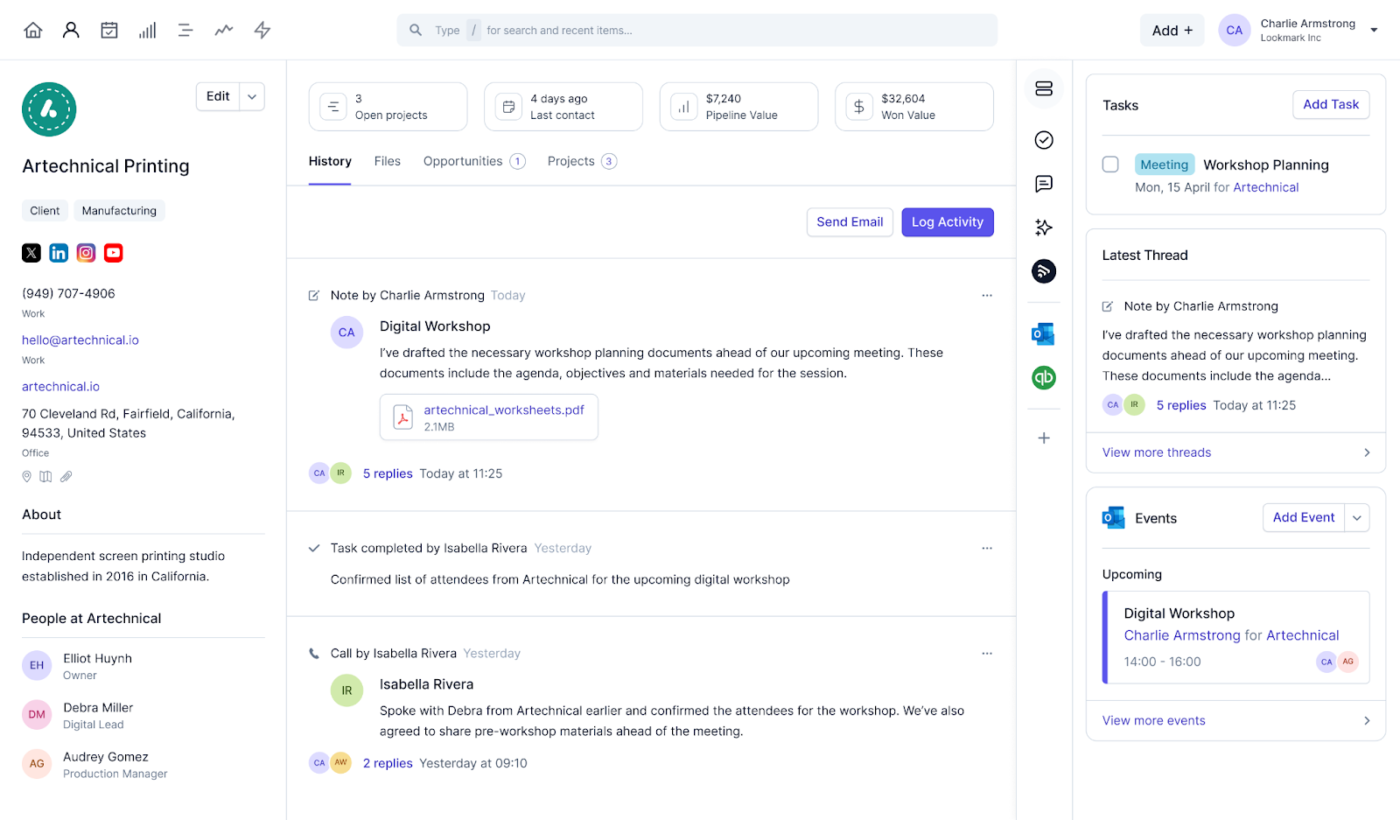 Capsule : crm for accountants