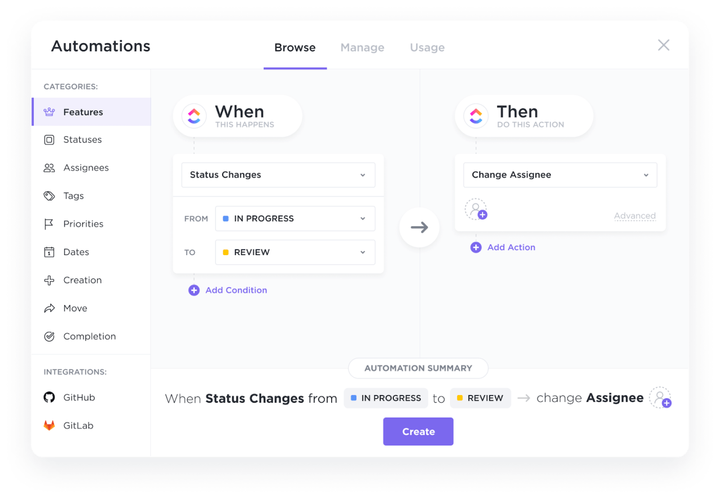 ClickUp Automations: Simplify meeting your customer's expectations and increase customer loyalty with ease : end-to-end customer experience