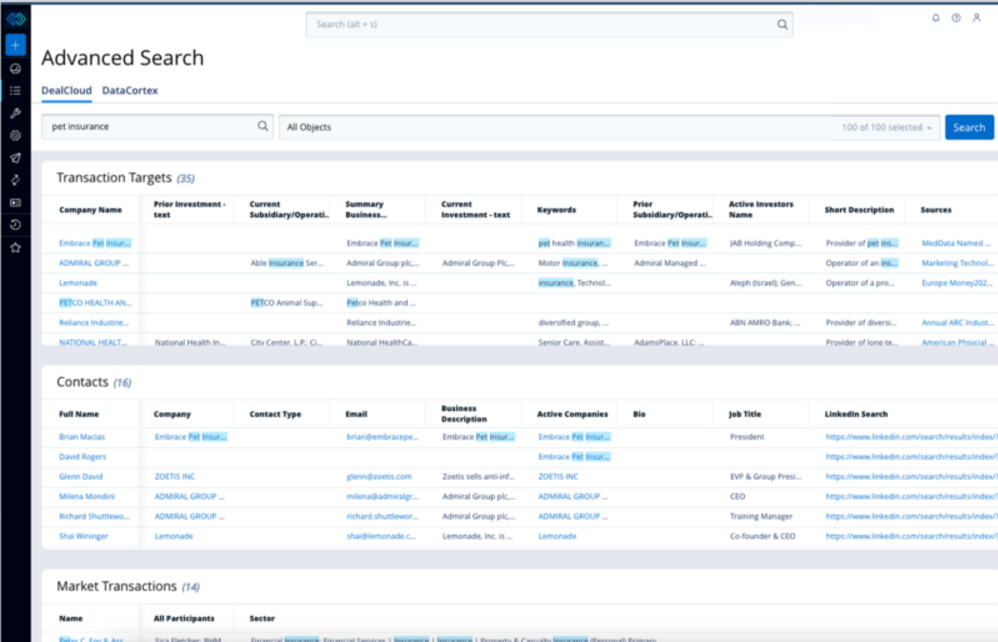 Asset Management CRM : DealCloud