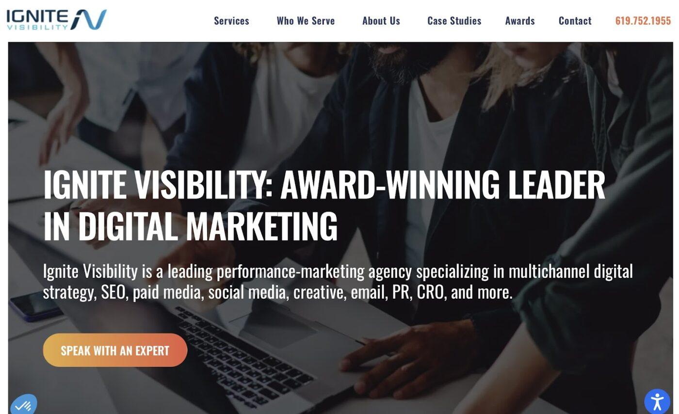 Ignite Visibility: One of the best marketing agencies in San Diego