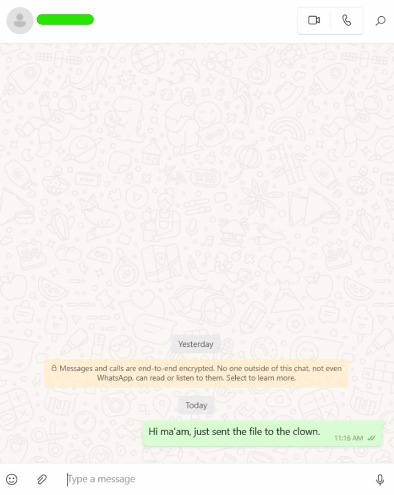 How to Edit WhatsApp Messages: Long press or hover to select the message