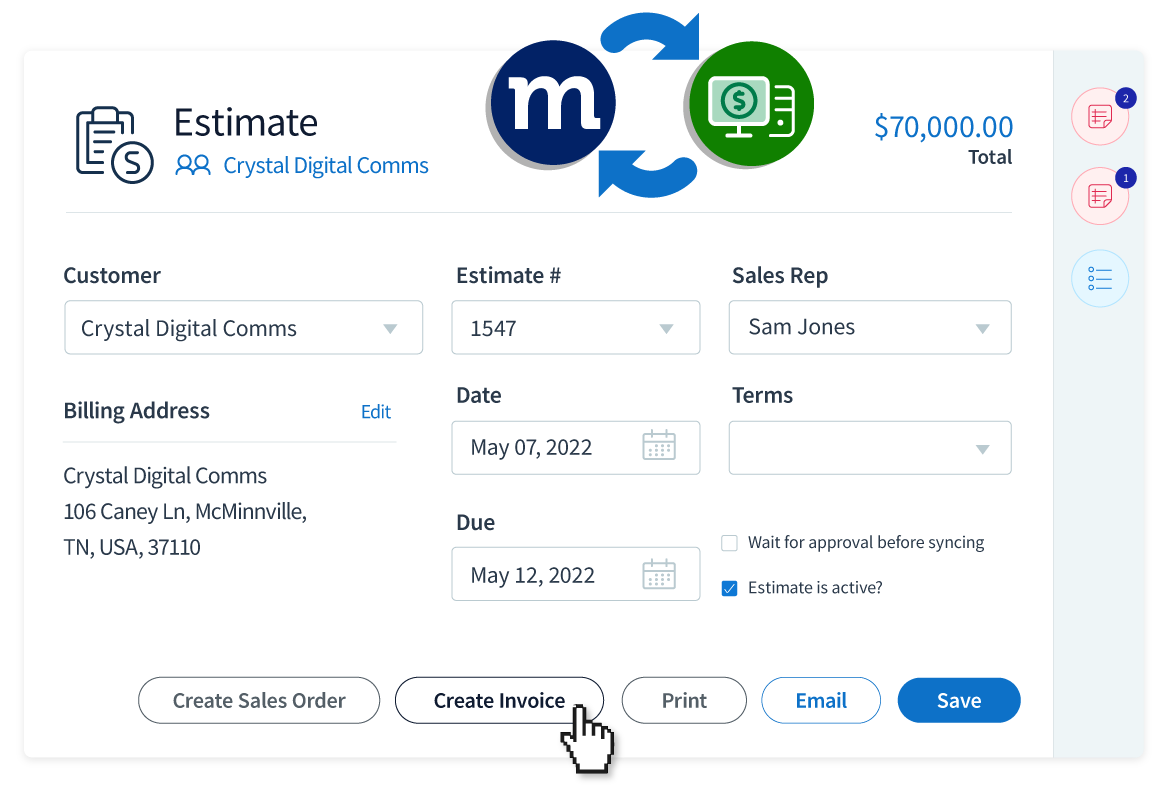 Method CRM ; crm for accountants