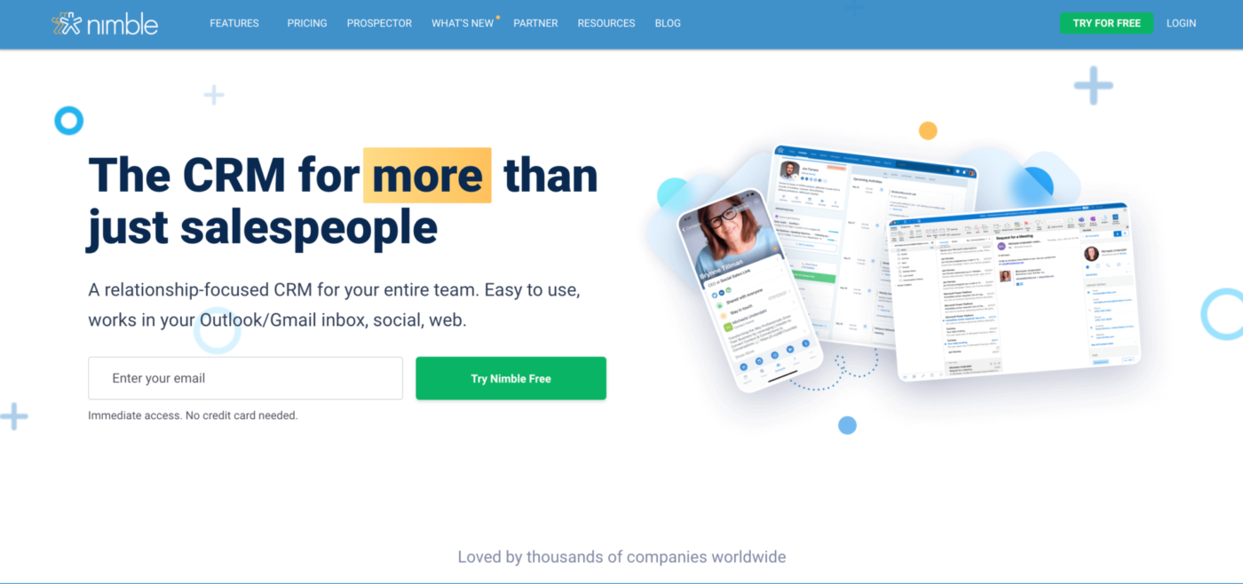 Nimble : crm for accountants