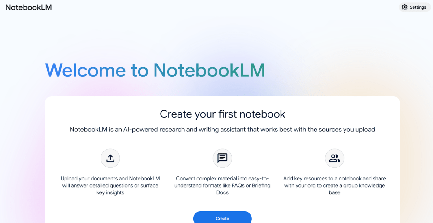 NotebookLM : Notebook LM vs Notion