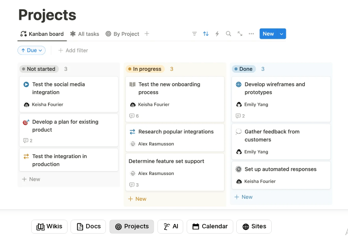 Notion ai business plan generator