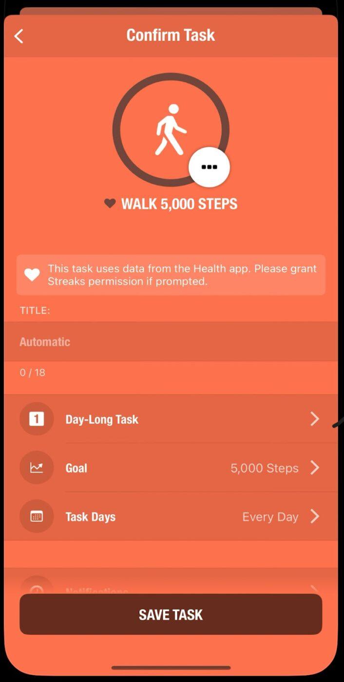 Streaks : Habit tracker app