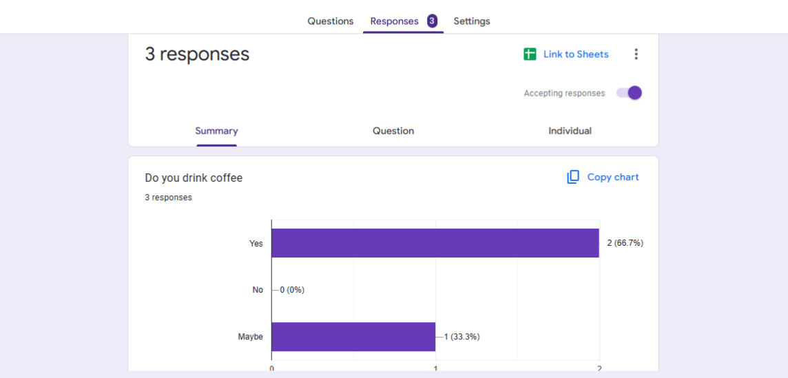 View Google Chat poll responses directly in Google Forms