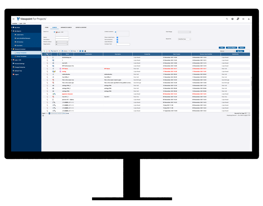 Viewpoint: construction document management software