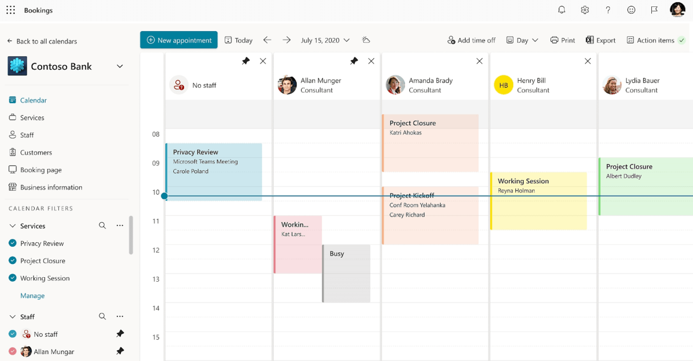 Microsoft Bookings: Microsoft Bookings Vs. Calendly