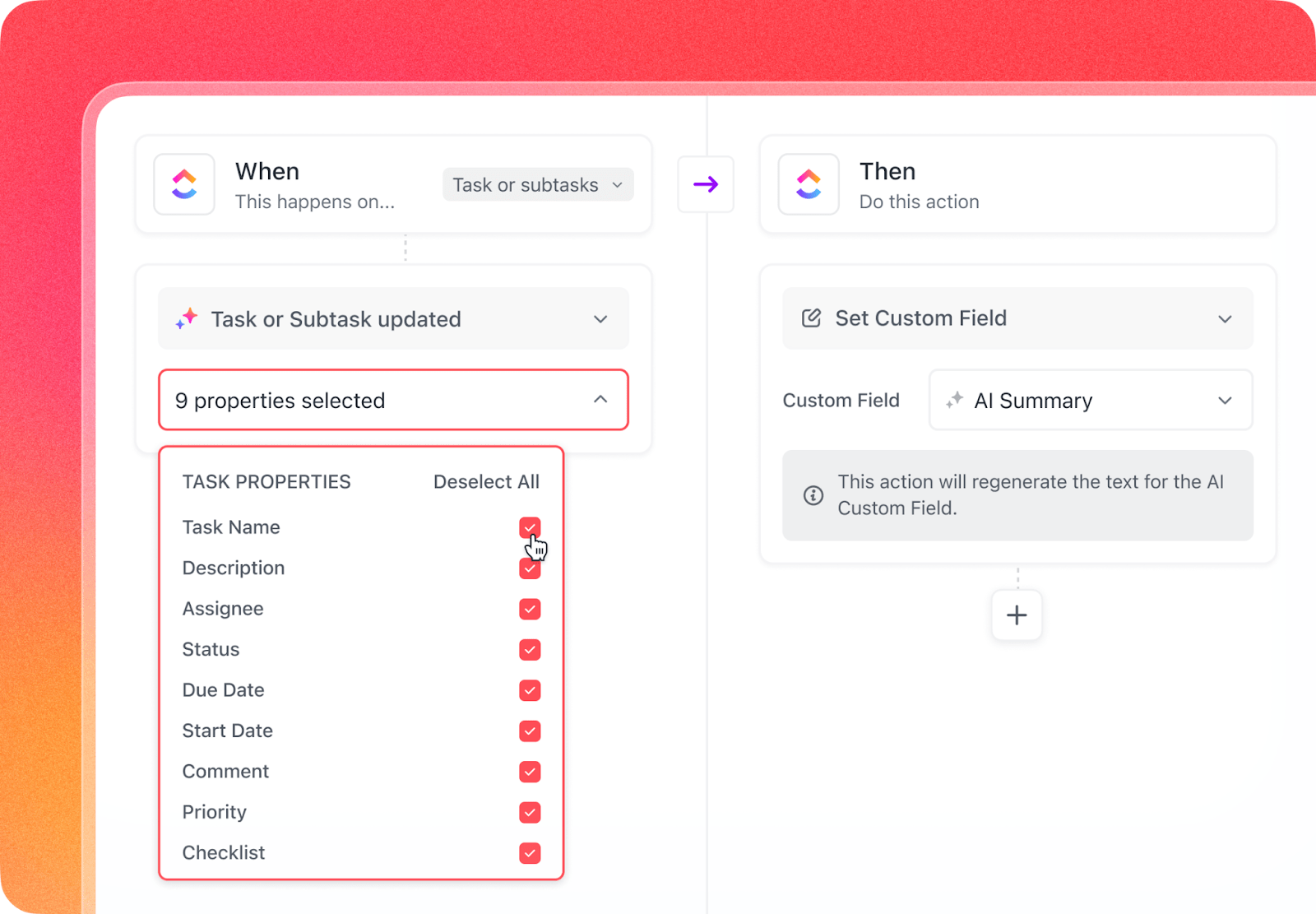 ClickUp Automations