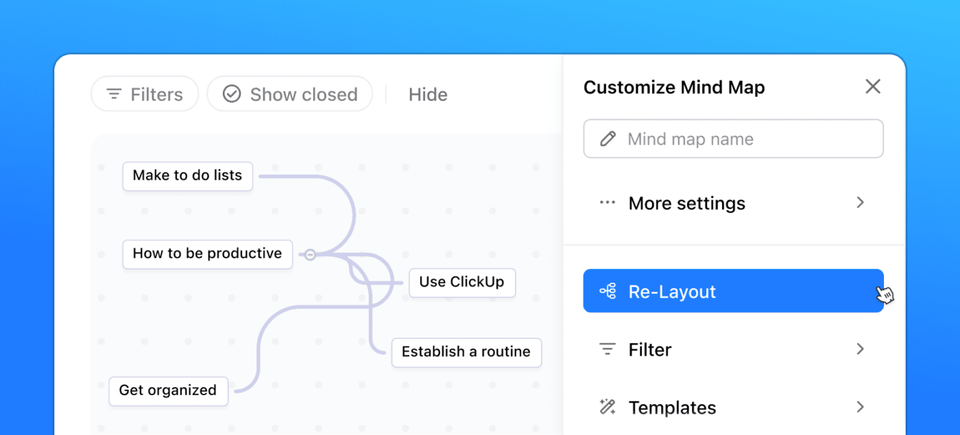 ClickUp Mind Maps
