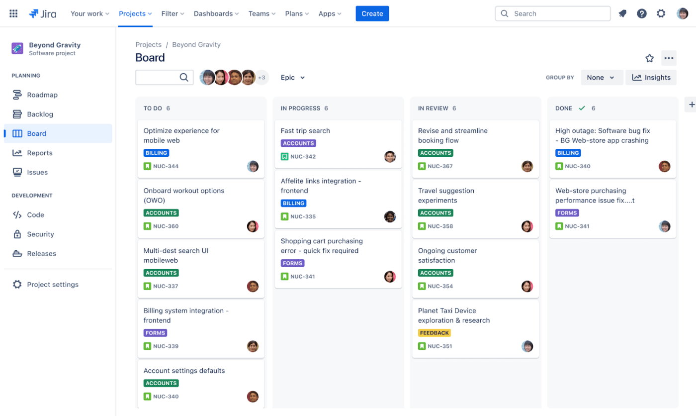 Jira: Kanban tool