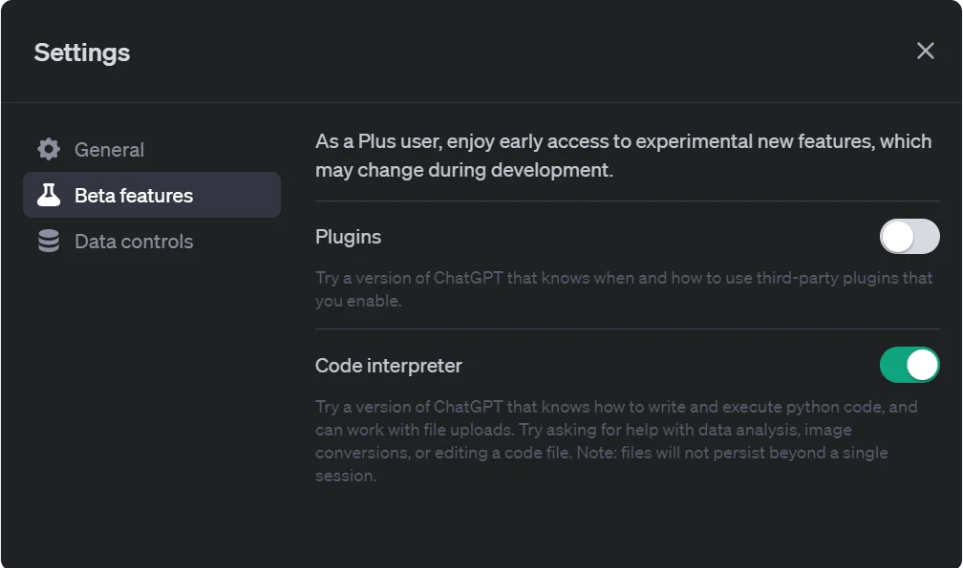 ChatGPT code interpreter: bing copilot vs chatgpt