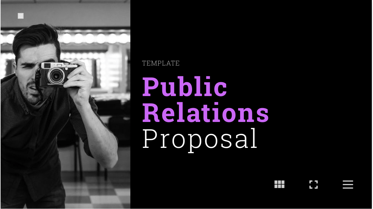 Public Relations Pitch Template 